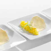 GingerAle-Zitronengrass-Gelee mit Mango-Limettensalat